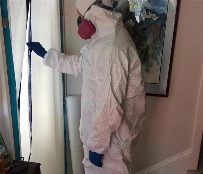 technician in PPE
